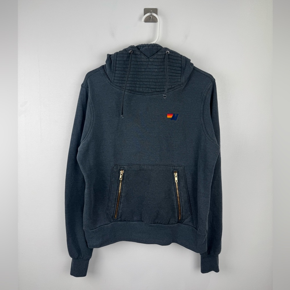 Aviator Nation ninja hoodie -  navy - small